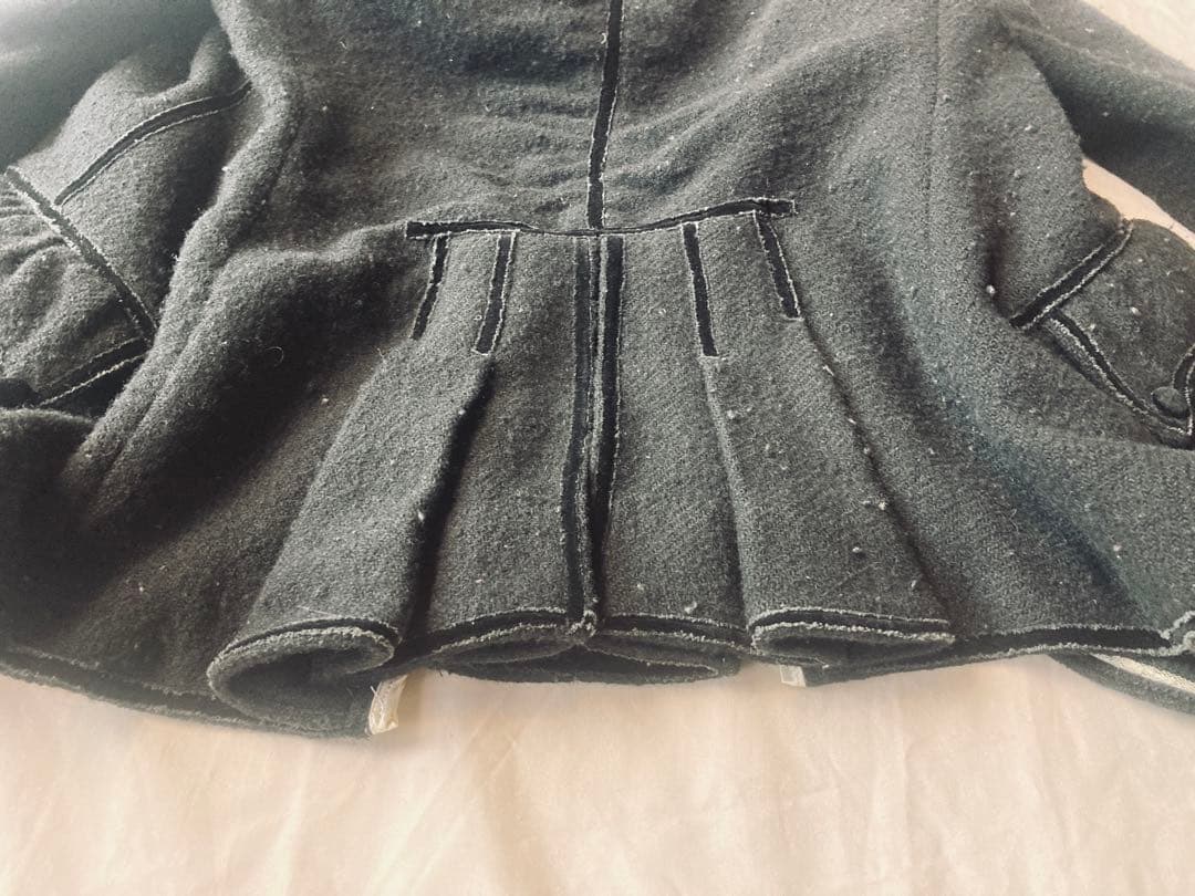 希少 Number (N)ine 黒 レディースS ダッフルコート - メルカリ