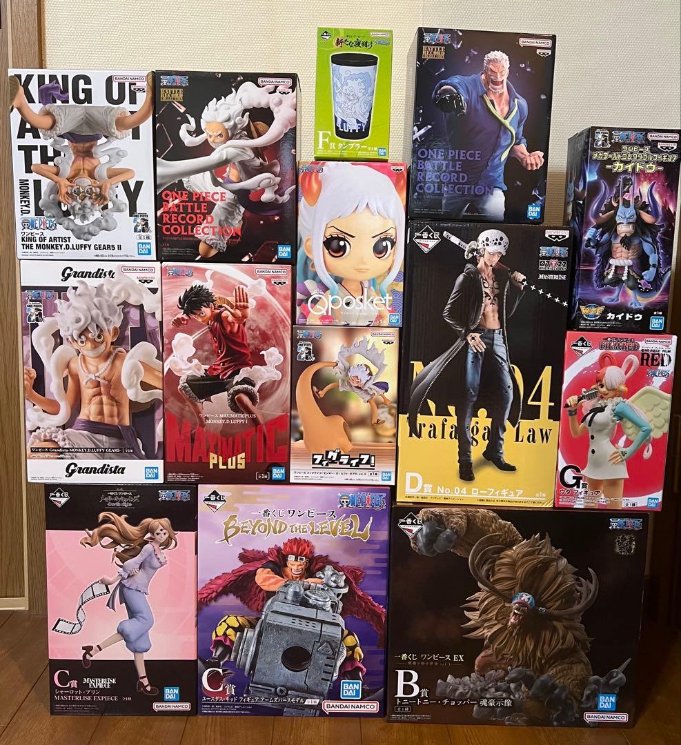 ONEPIECE ワンピース 一番くじ プライズ フィギュア　ルフィ　まとめ