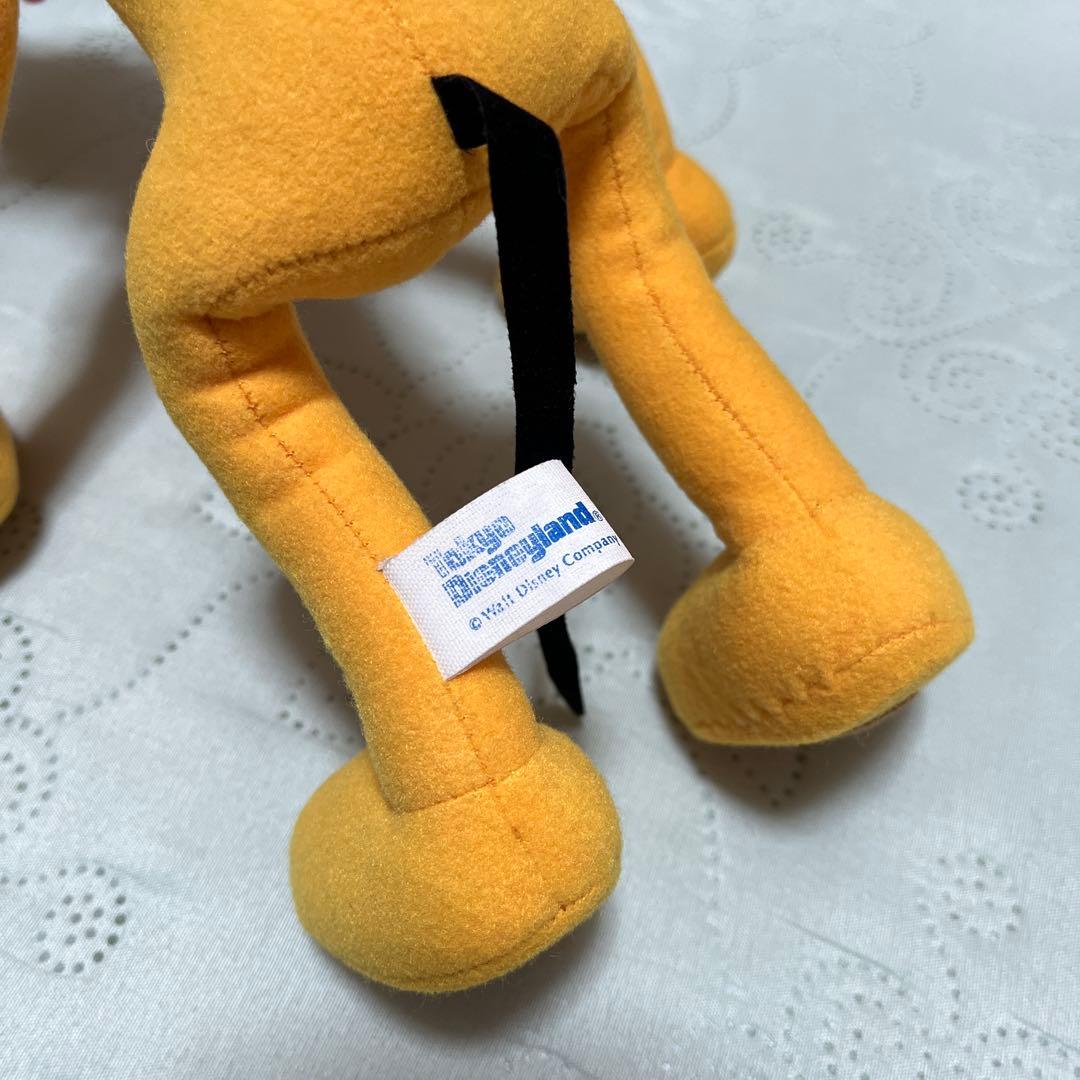 プルートぬいぐるみ(東京ディズニーランド初期)ポージング プルート