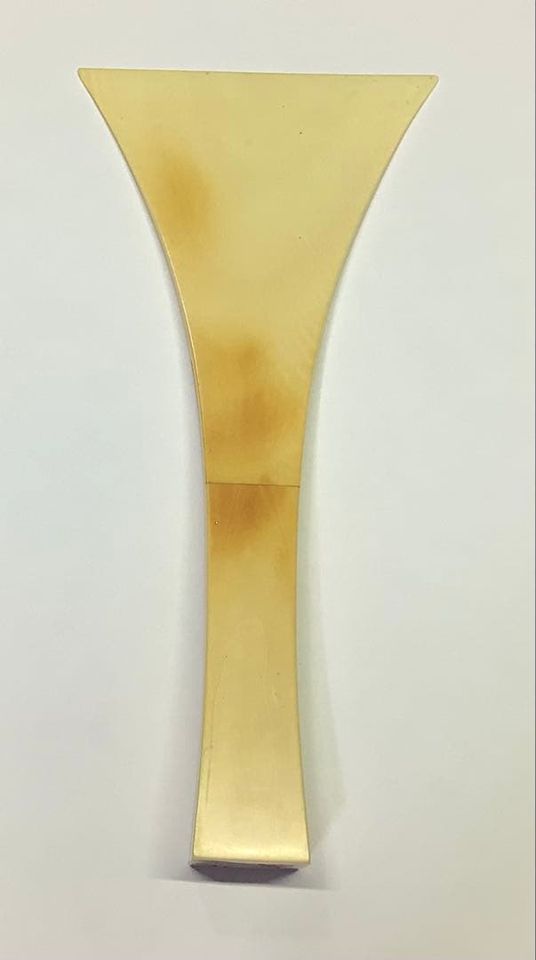 三味線撥53天然素材98.3g 全長20cm 開き9.3cm