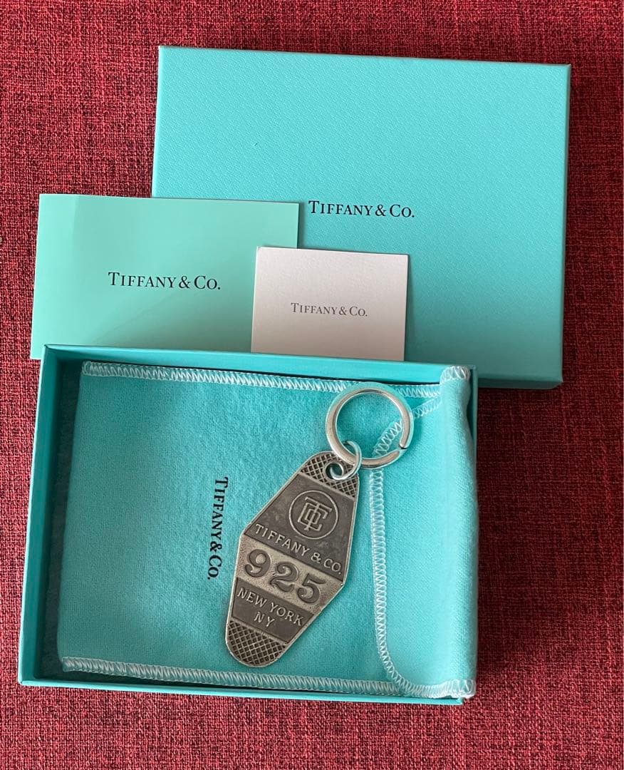 ◆感謝価格◆希少◆Tiffany & Co.◆ホテルシルバー925キーホルダー◆