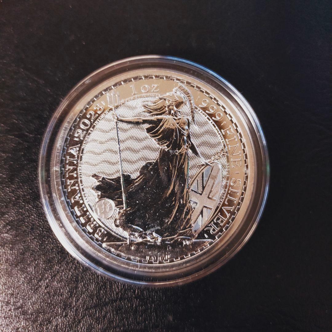 2023年 ブリタニア銀貨 1オンス 純銀