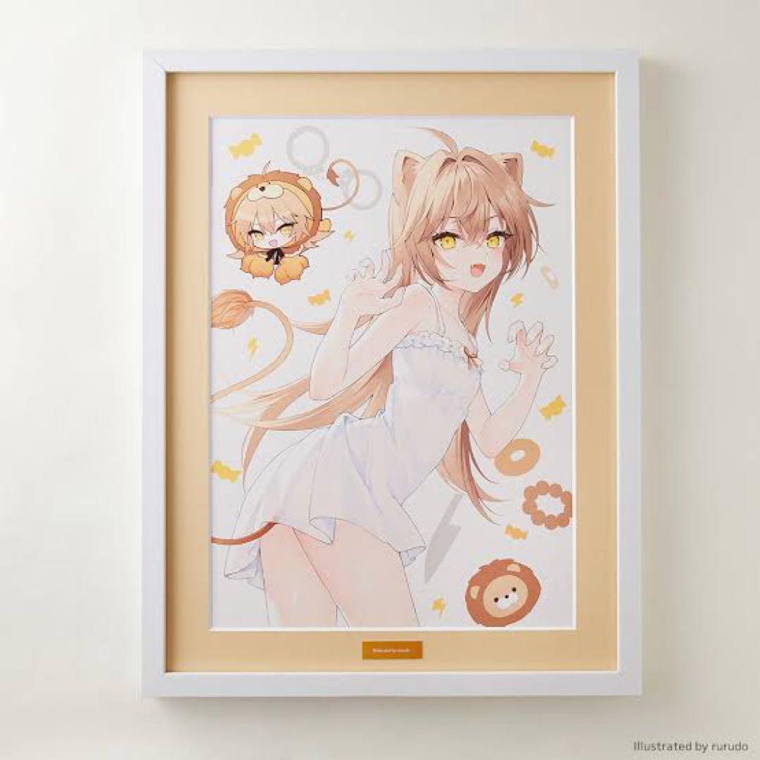 るるどらいおん 複製原画　rurudo