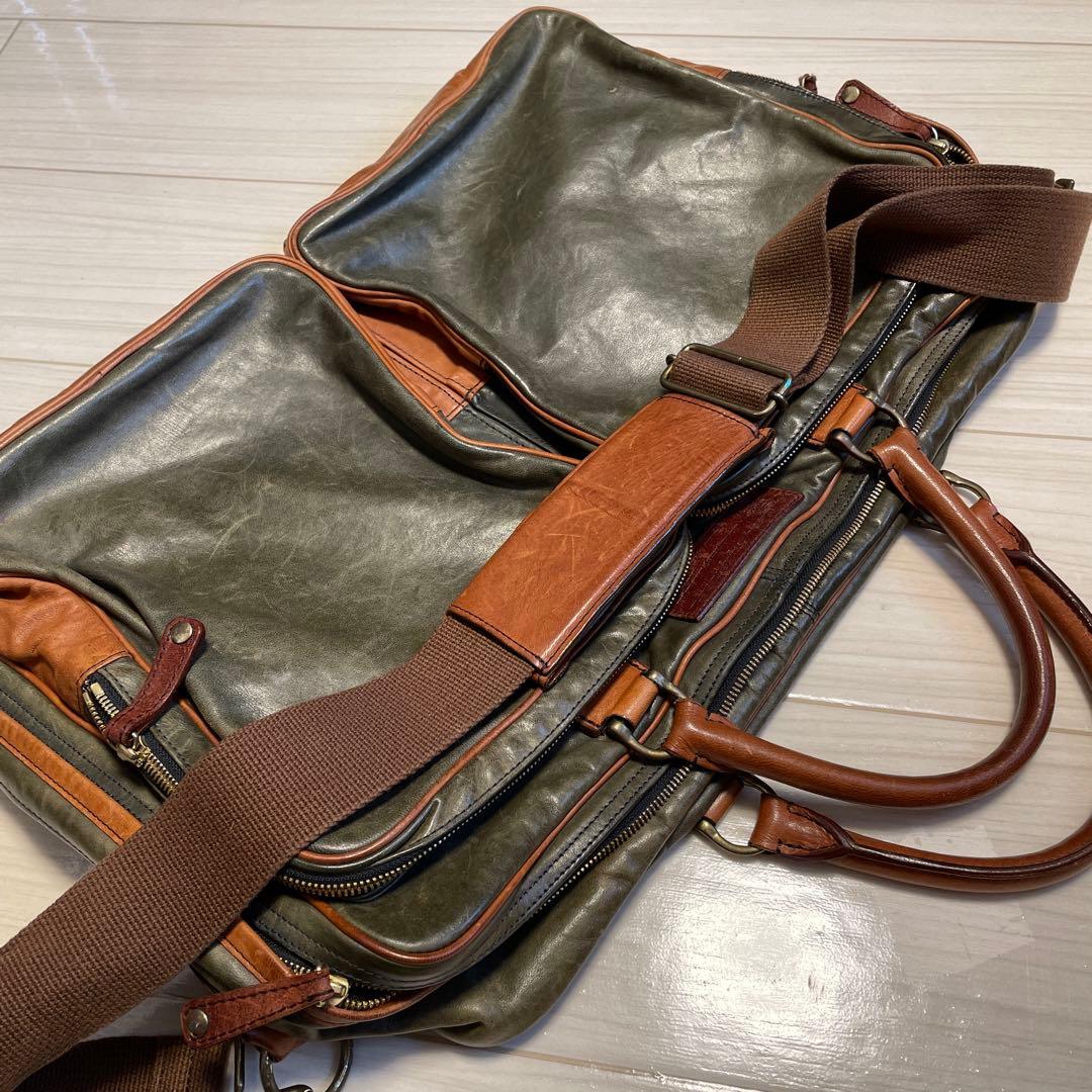 ウォームクラフツマニュファクチャー ホースハイド 2way バッグ - メルカリ