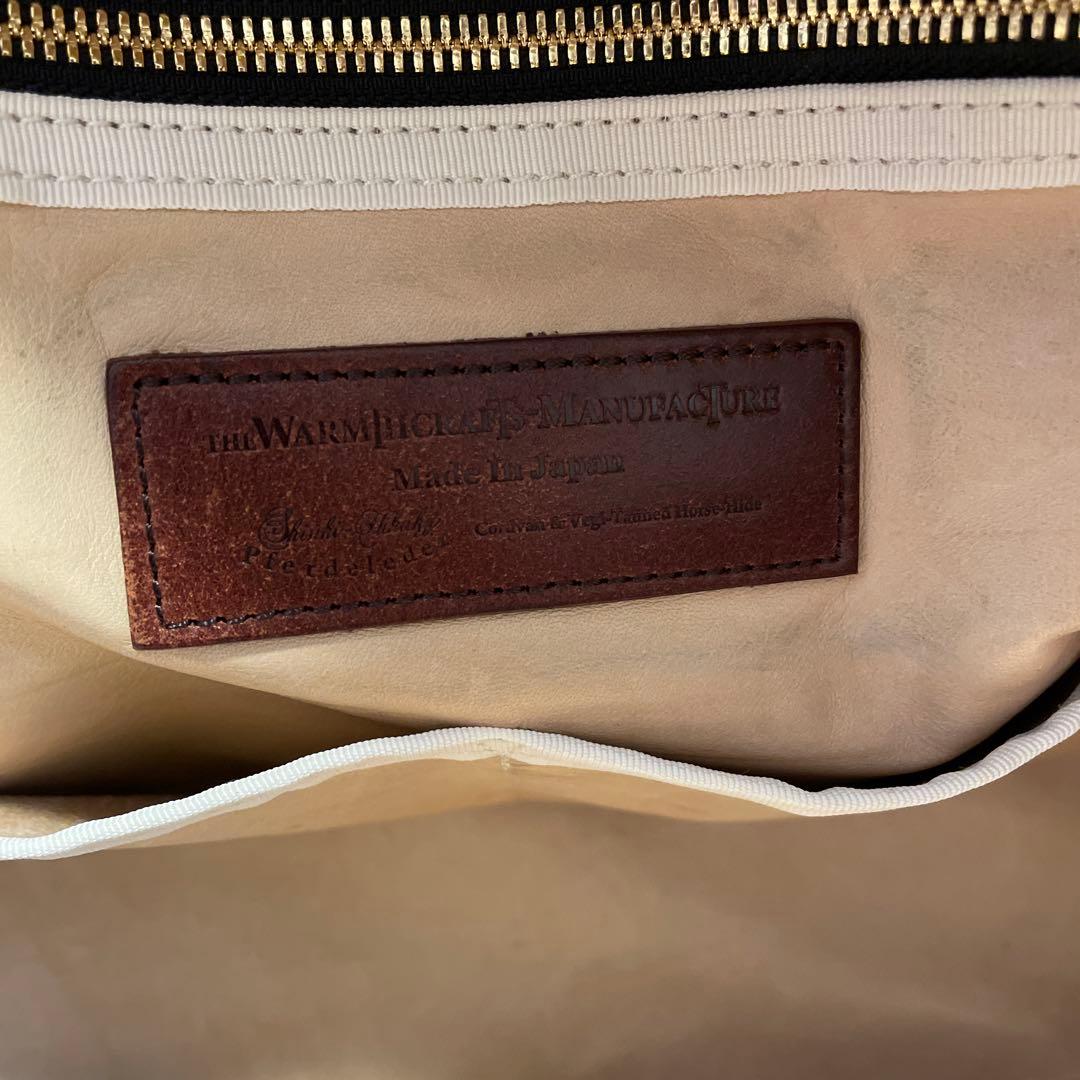 ウォームクラフツマニュファクチャー ホースハイド 2way バッグ - メルカリ