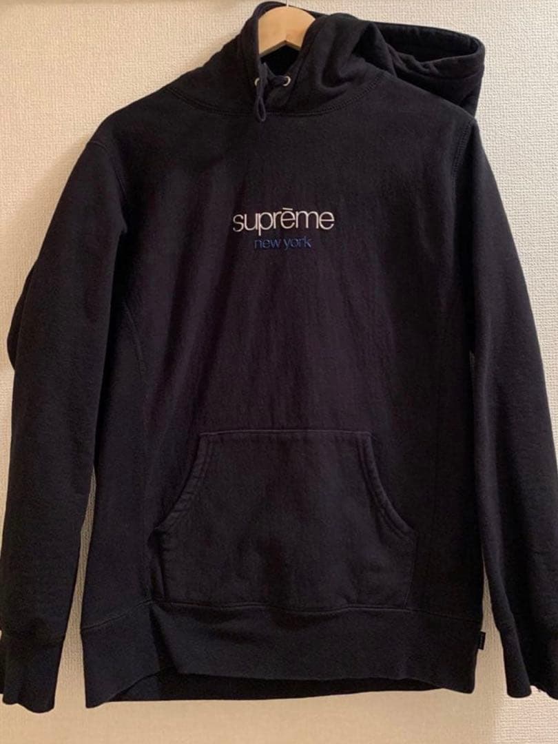 て*ん様 supreme クラシックロゴ　パーカー　スウェット　ボックスロゴ
