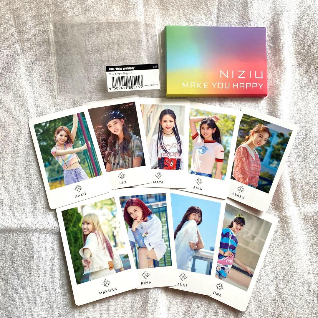 NiziU フォトカードセット【Make you Happy】 - メルカリ
