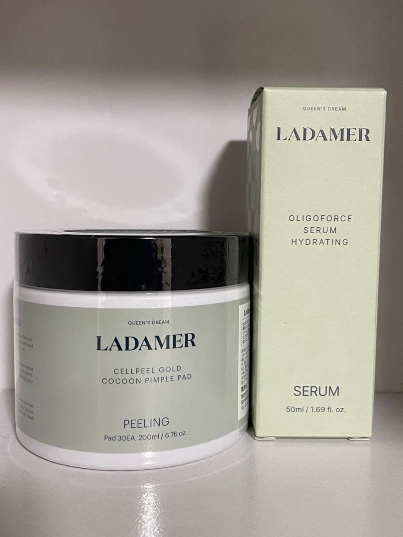 LADAMERラダメール　OFセラムハイドレーティング&CGCピールパッド