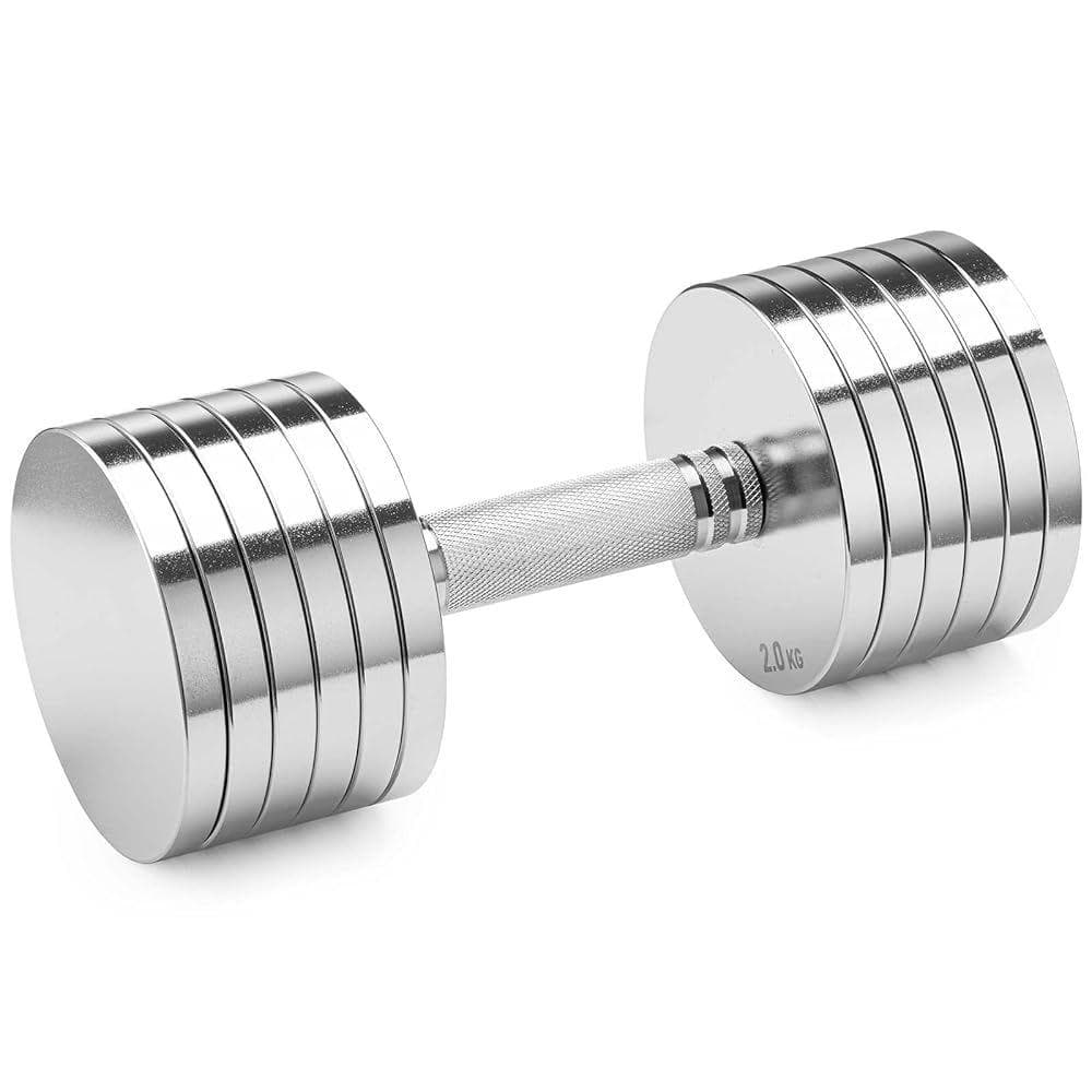 Northdeer ダンベル スチール クロームメッキ 25kg×1個