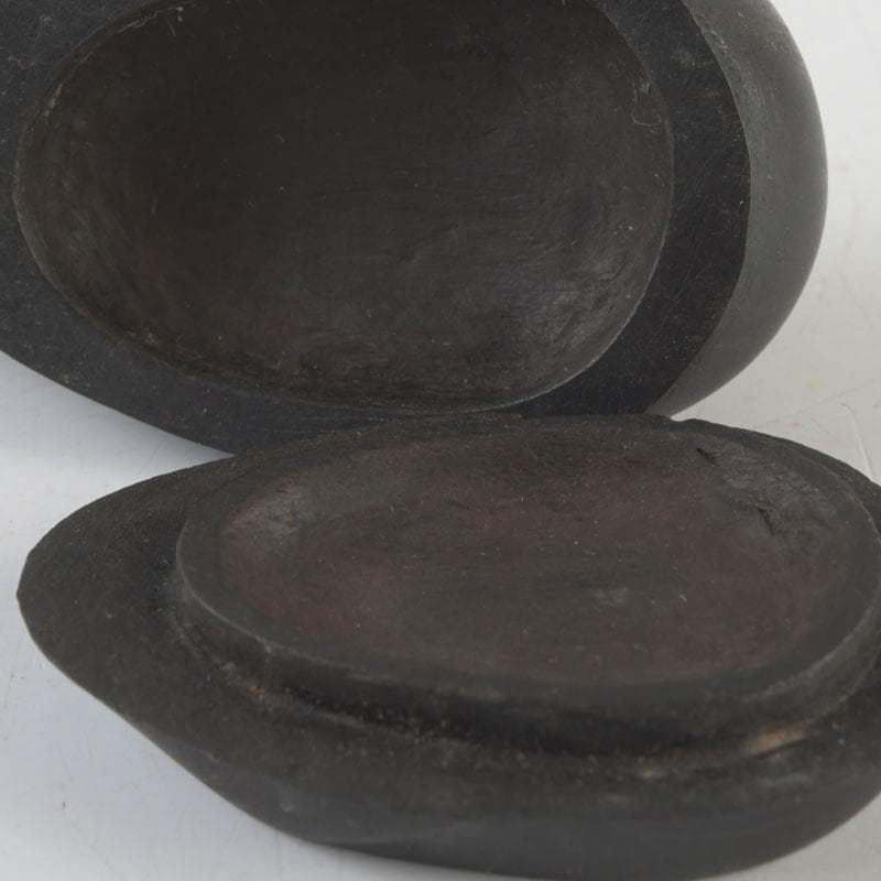 茶道具 瓢介作 黒柿 茄子香合 2点 共箱 V 9543 - メルカリ