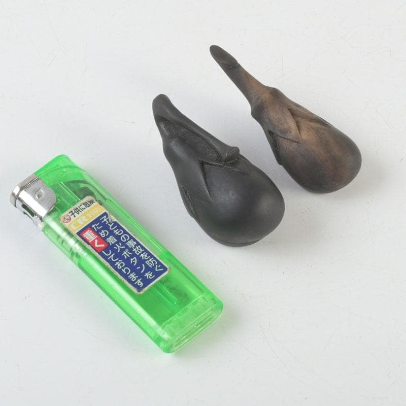 茶道具 瓢介作 黒柿 茄子香合 2点 共箱 V 9543 - メルカリ