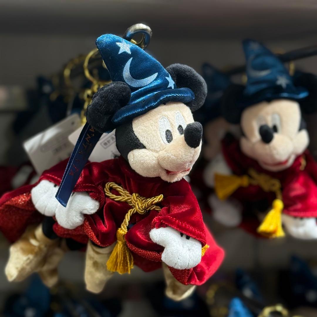 ミッキー ぬいぐるみキーホルダー ファンタジア 2000 ディズニーストア