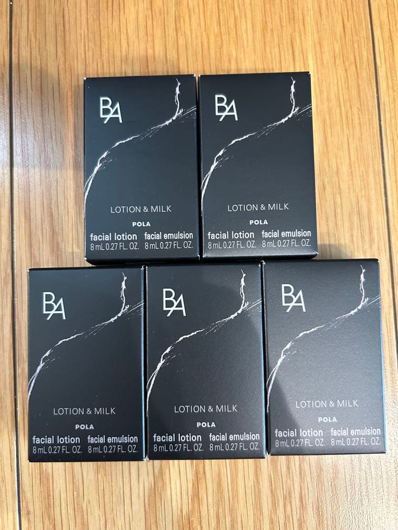 POLA第七世代 BAローション、ミルク各8ml＊5本