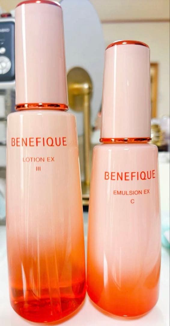 ベネフィークローションEXⅢ エマルジョンEXCセット販売おまけ付き