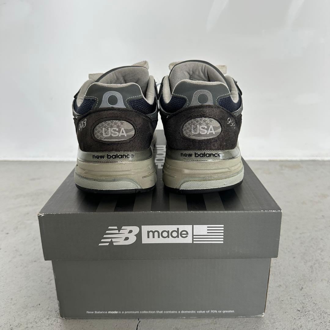 NEW BALANCE 993 NV 28.5cm ネイビー