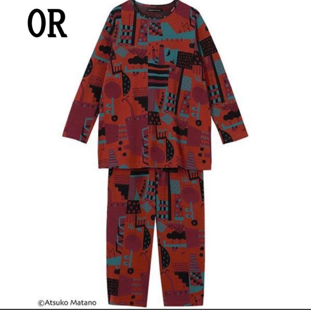 ワコール マタノアツコ レディース ルームウェア パジャマ 長袖長ズボン LL