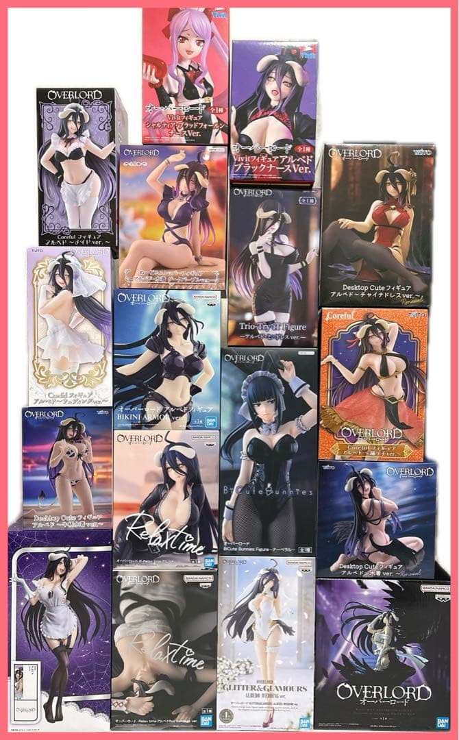 オーバーロード　アルベド　フィギュア　まとめ売り① 17体 Amazon | オーバーロードⅣ ARTIST MASTER PIECE+ AMP＋ アルベド