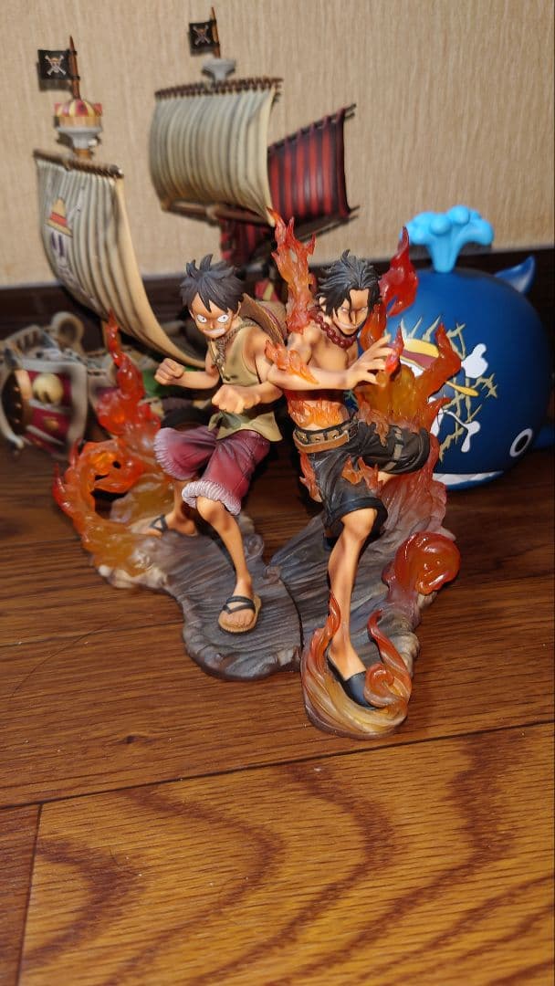 ワンピース DXフィギュア BROTHERHOOD ルフィエースサニー号ラブーン