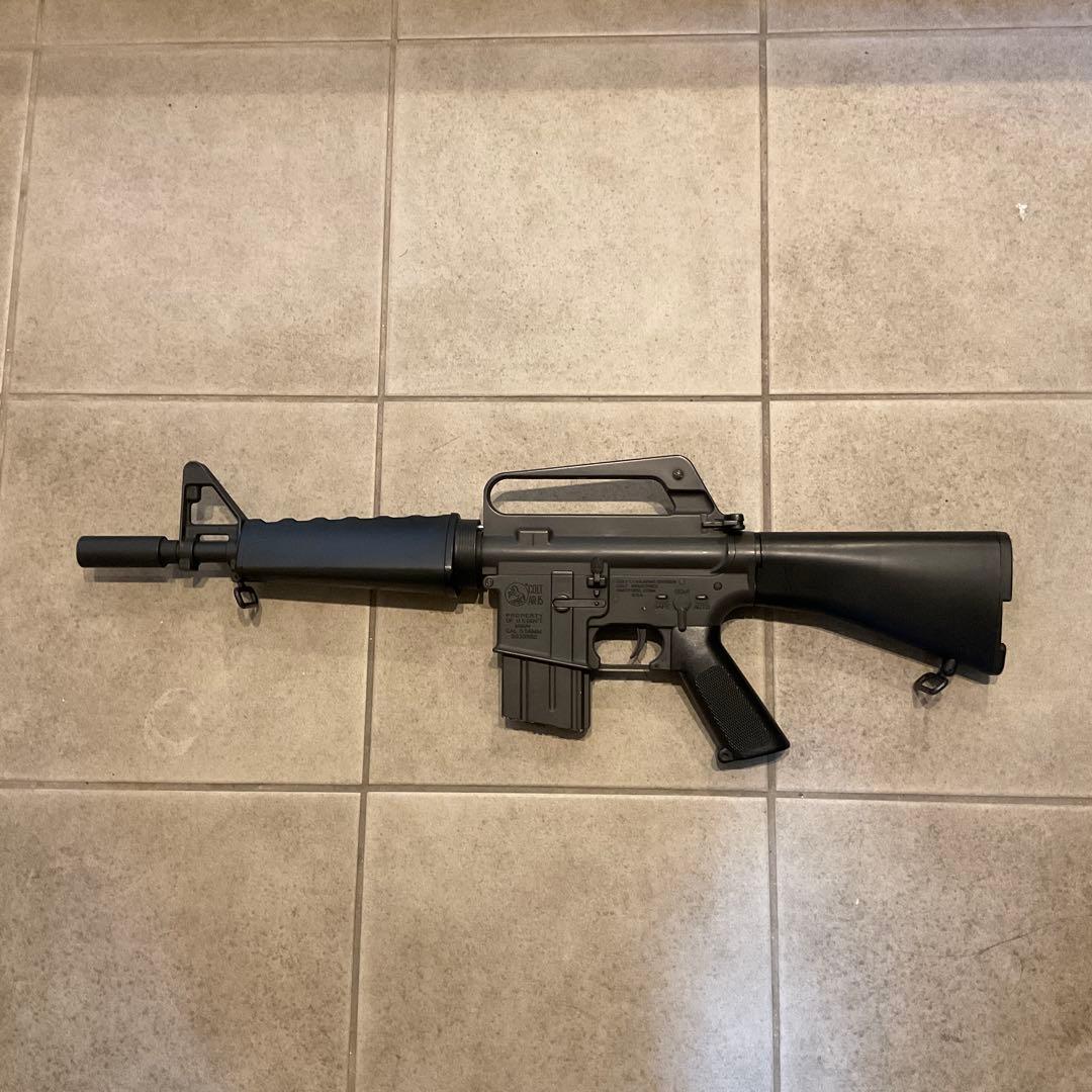 91m/s東京マルイ純正電動ガンCAR-15絶版品メンテ済＋190連良品