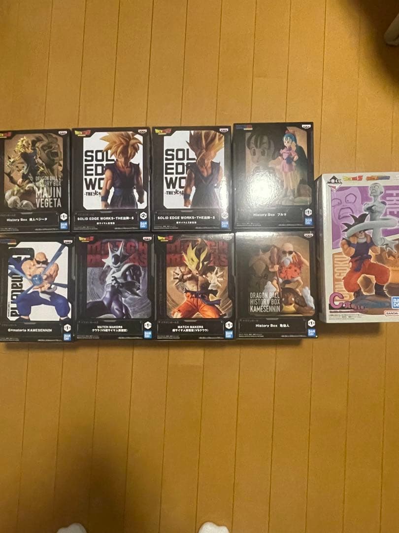 全て未開封　ドラゴンボール フィギュアセット 9体　引退品