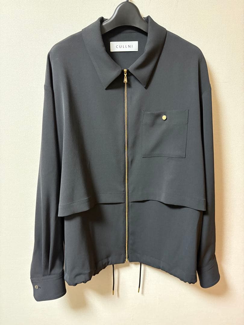cullni 24ss ジャケット ブラック サイズ1