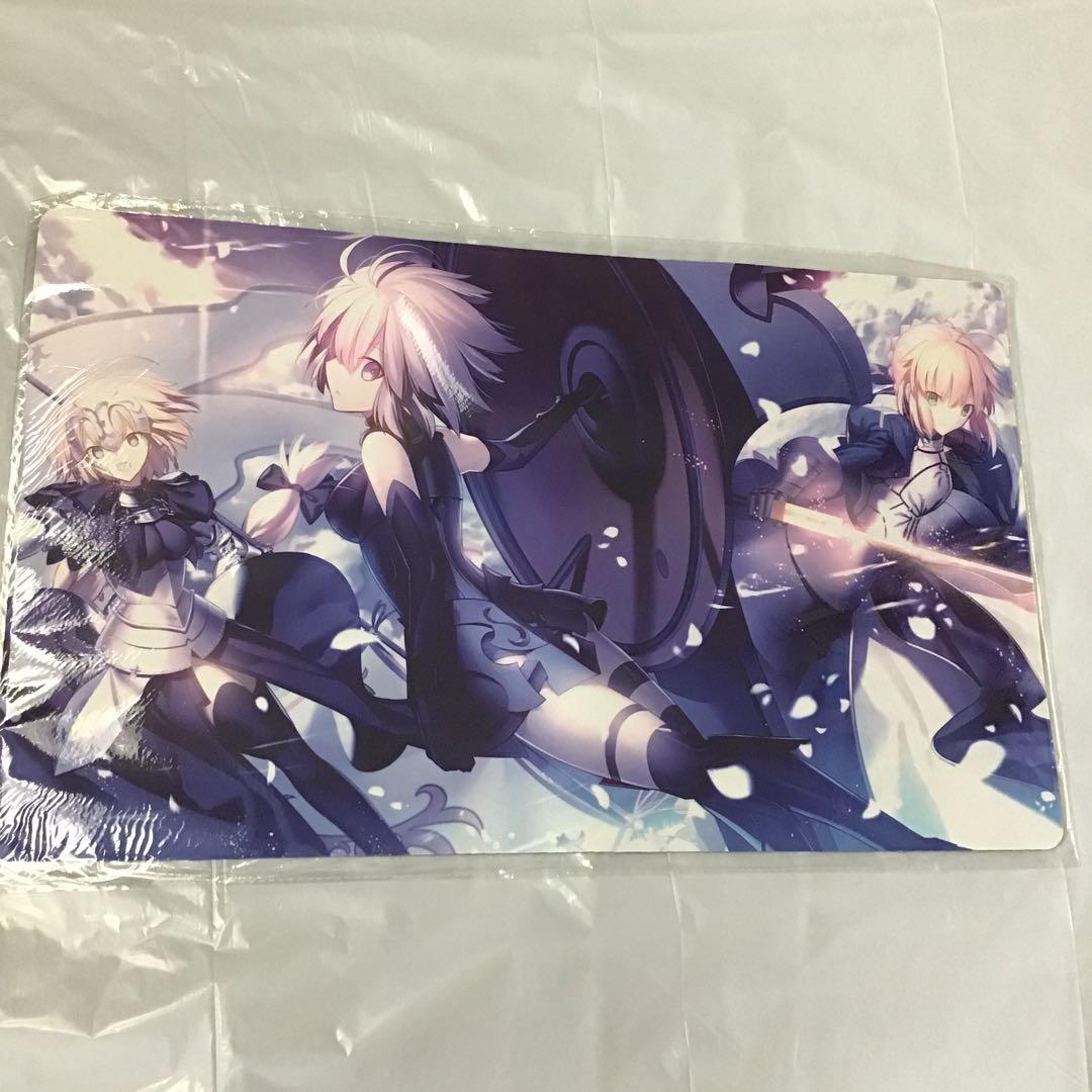 FGO プレイマット ジャンヌ＆マシュ＆アルトリア 混沌の女神様