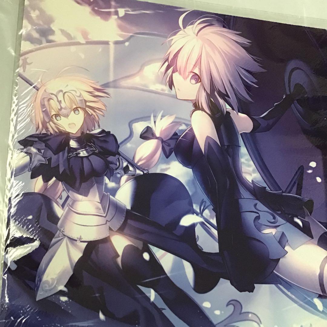 FGO プレイマット ジャンヌ＆マシュ＆アルトリア 混沌の女神様