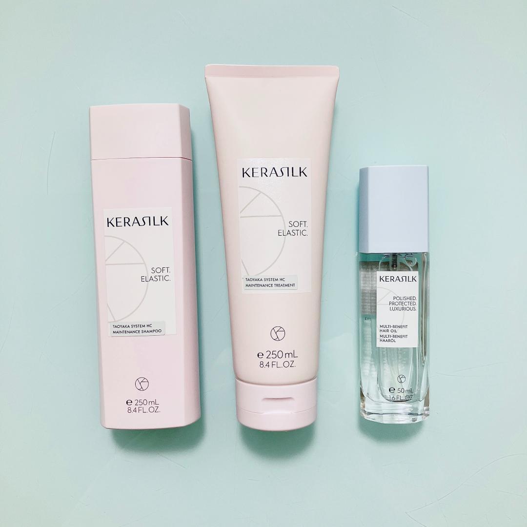 ケラシルク KERASILK　シャンプー・トリートメント・ヘアオイル セット