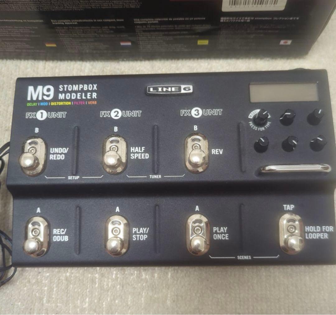 【タイムセール中❣️】　line6 M9 Stompbox Modeler