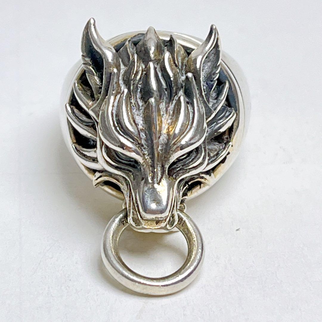 スクウェアエニックス SQEX FF7 クラウディウルフ リング 925 20号