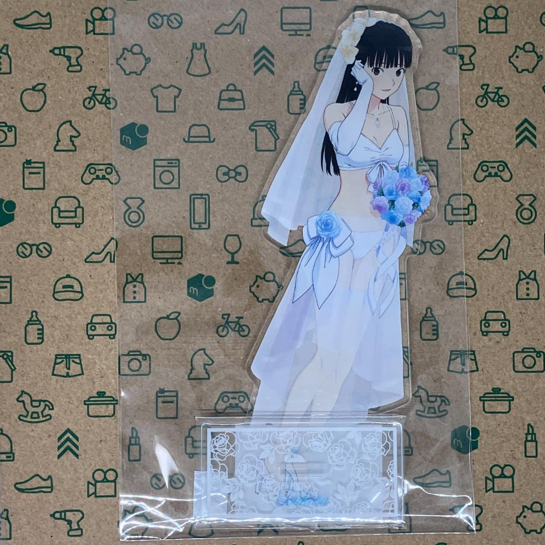 絢辻詞 アクスタ+ポストカード ウェディング水着ver. アマガミSS