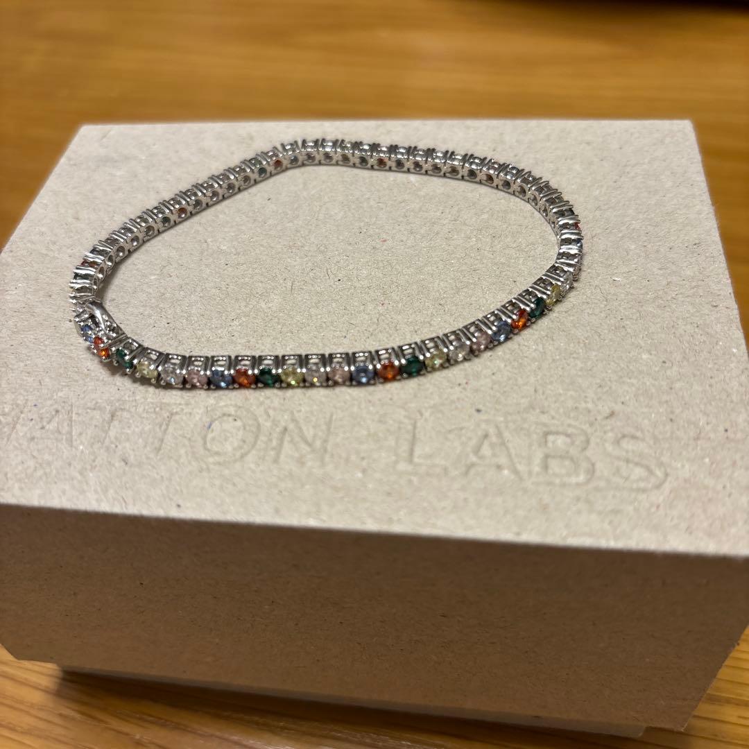 【HATTON LABS】MULTI TENNIS BRACELET（訳あり） Hatton Labs – Capulet Tennis Bracelet Multi