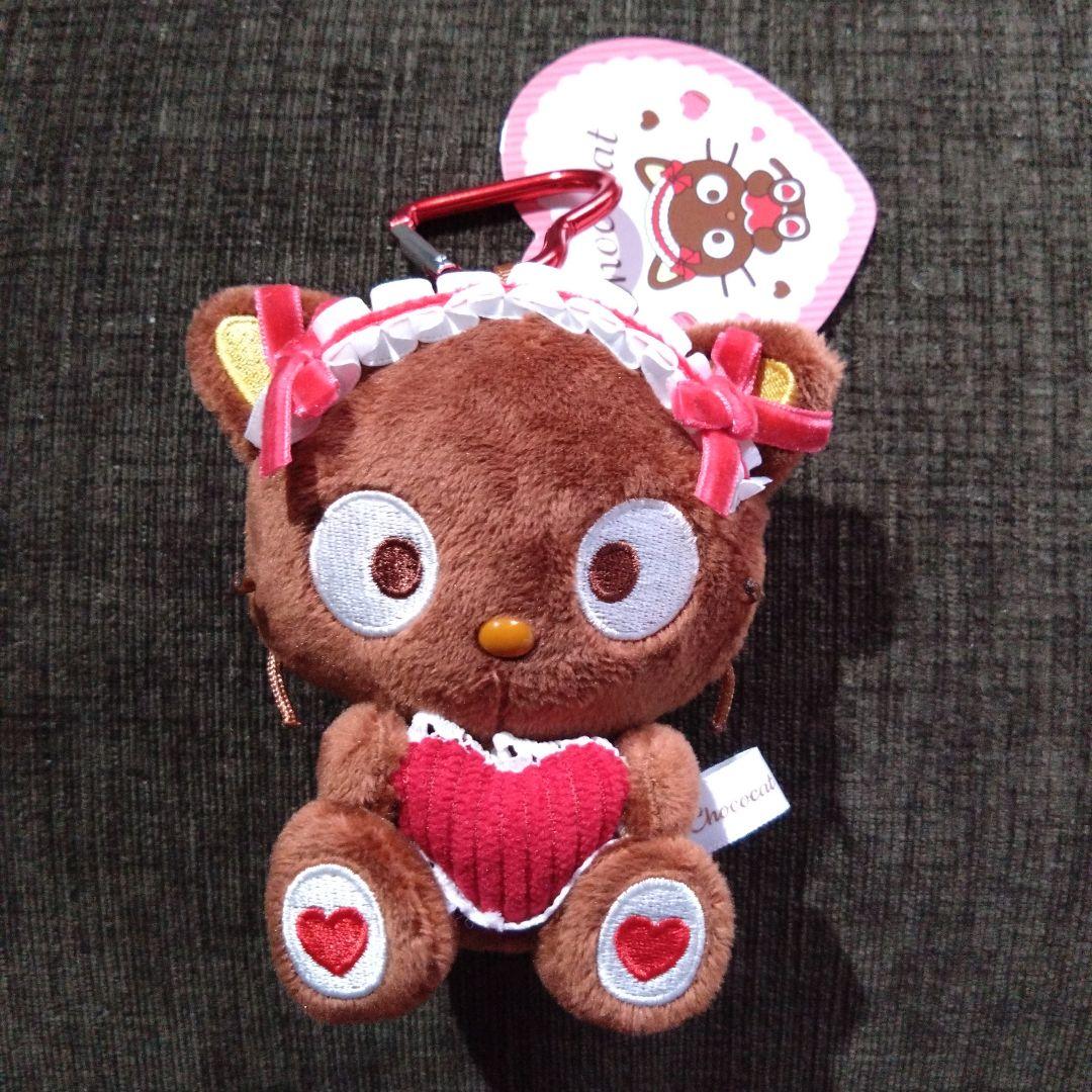 フリルハート チョコキャット ぬい マスコット スピンズ サンリオ