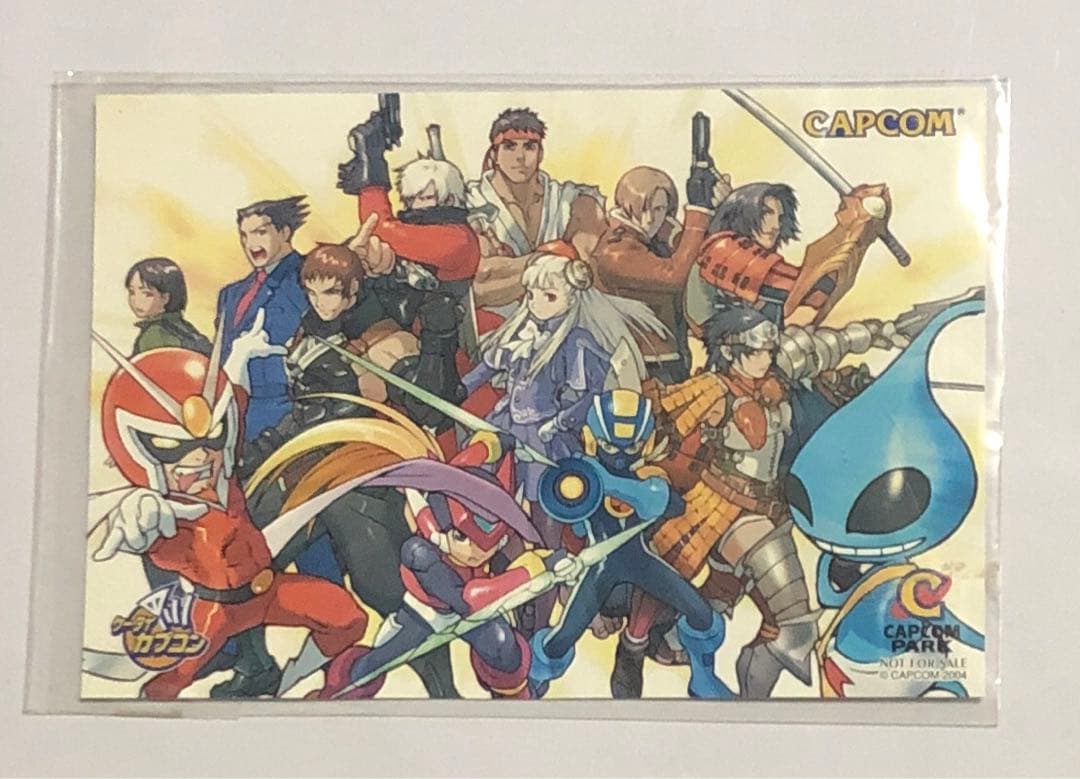 ケータイカプコン　ポストカード　CAPCOM 非売品　ジャンク