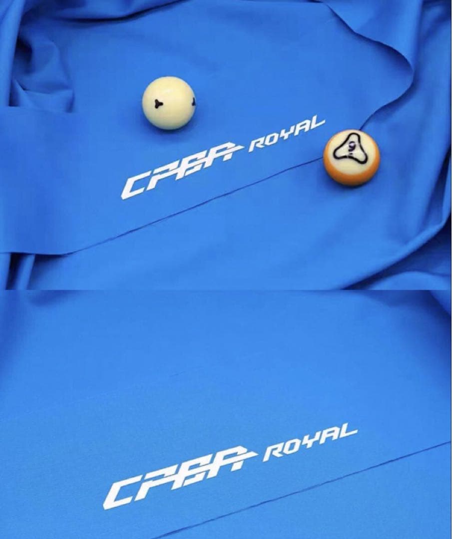 ビリヤード 新品ラシャ CPBA ROYAL9ft 競技用 トーナメントブルー