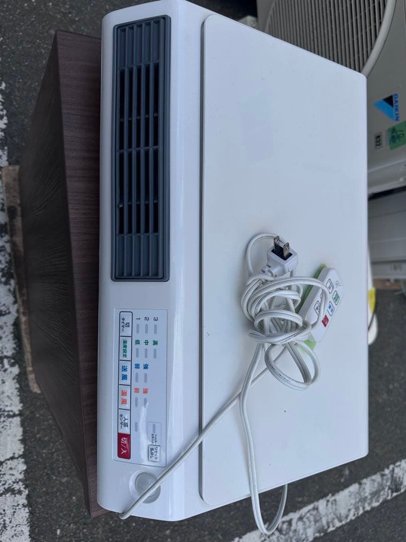 ZEPEAL 脱衣所ヒーター DWC-J120N ヒートショック 工事不要