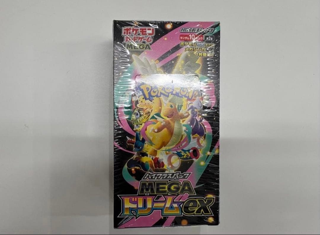 未開封シュリンク付き】ポケモンカードゲーム MEGA ドリームEX 1BOX