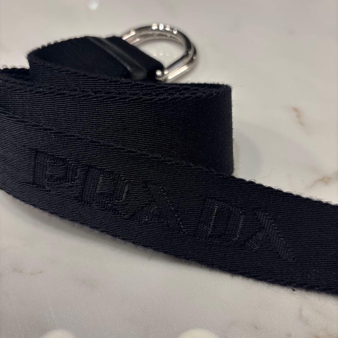 PRADAリングベルトダークネービー