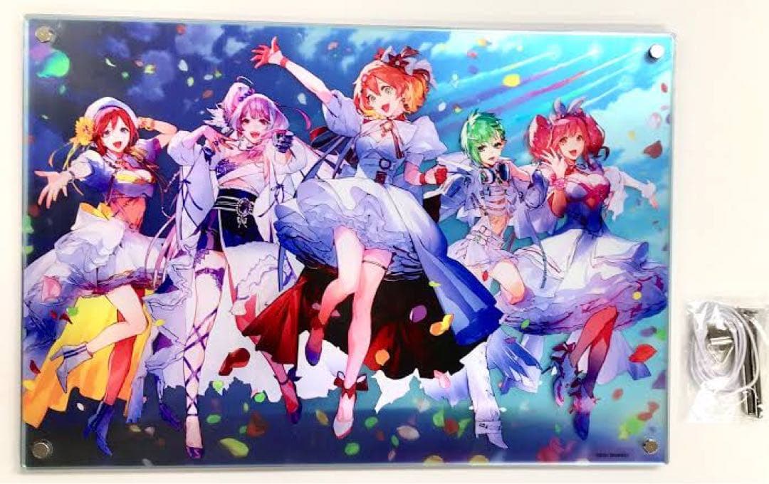 マクロスΔ　ワルキューレ　メインビジュアルアクリルパネル マクロスΔ ワルキューレ メインビジュアルアクリルパネル マクロスΔ