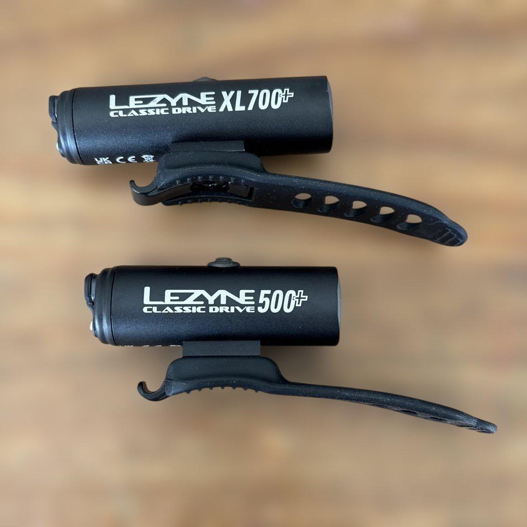 LEZYNE Classic Drive XL700+ 500+ ライトセット