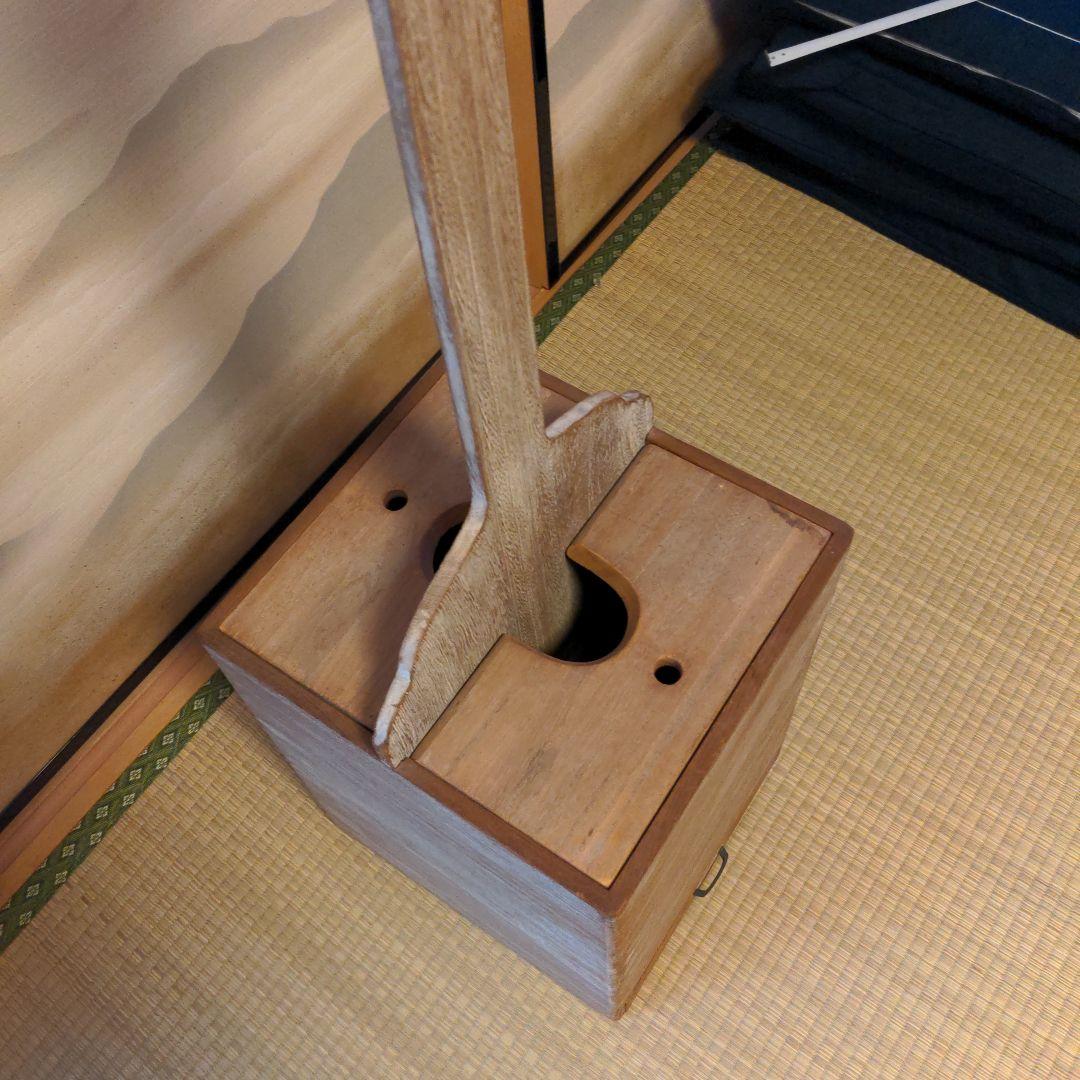 木製三味線スタンド - メルカリ