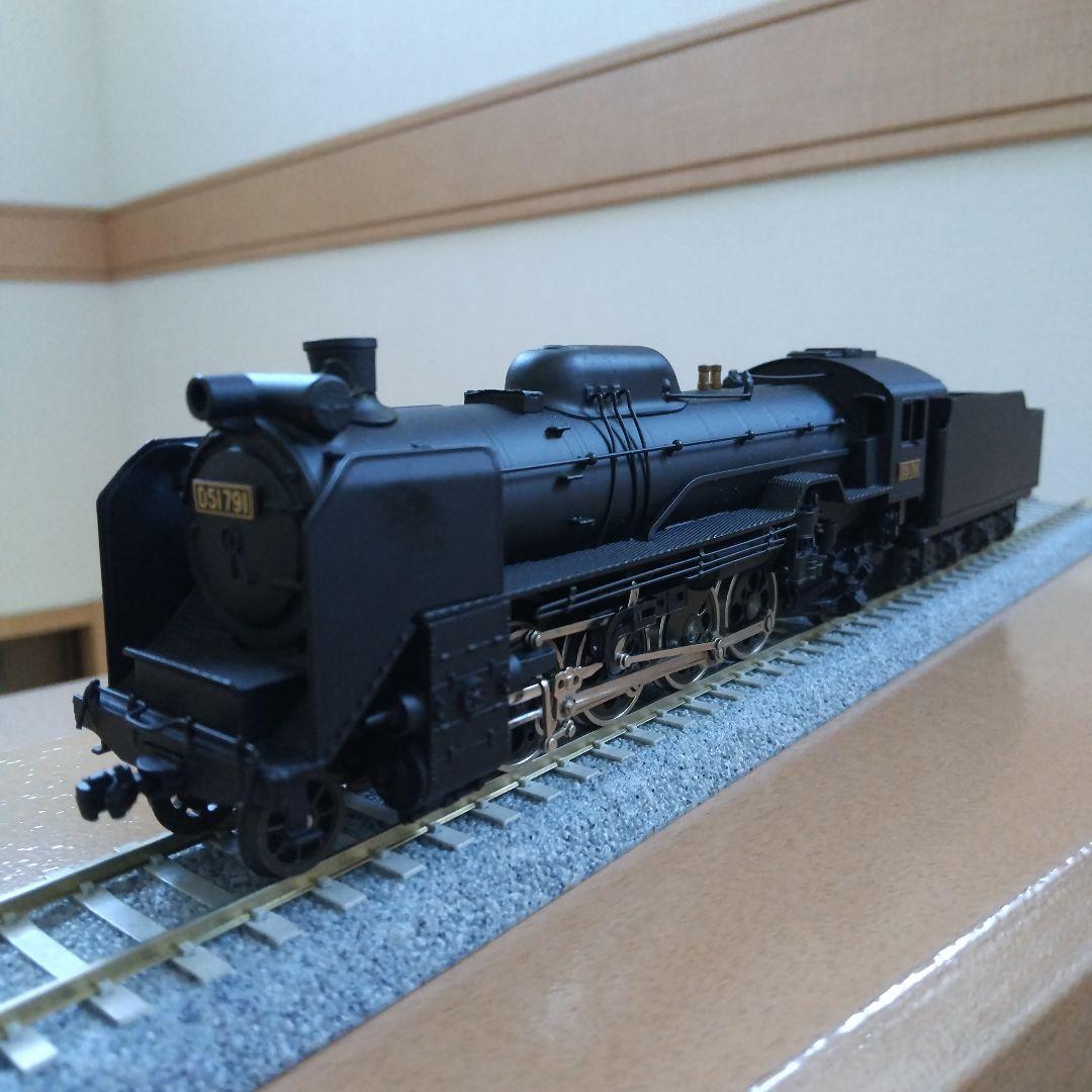 HOゲージ アダチD51蒸気機関車 Yahoo!オークション -「アダチ d51」(HOゲージ) (鉄道模型)の落札相場