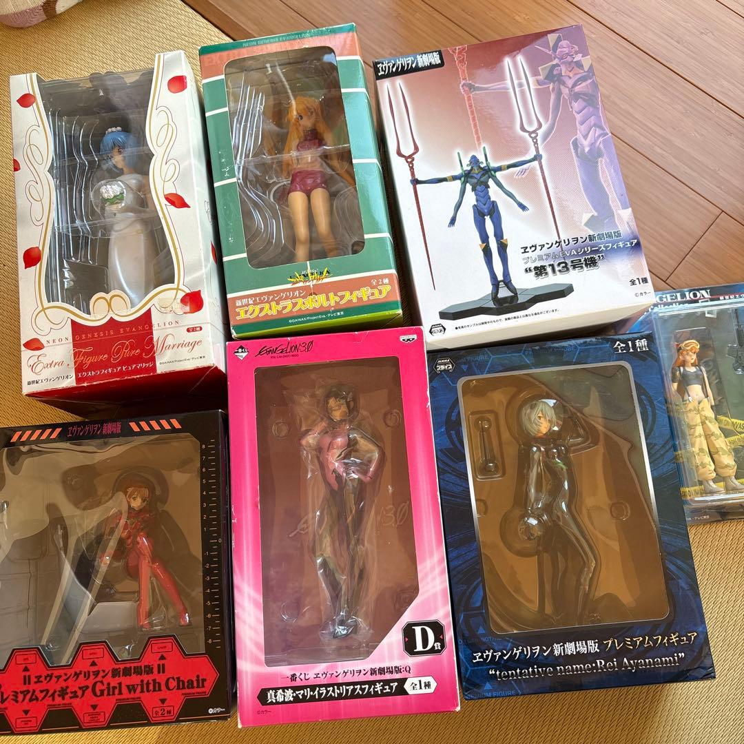 エヴァンゲリオン　フィギュア　7点セット