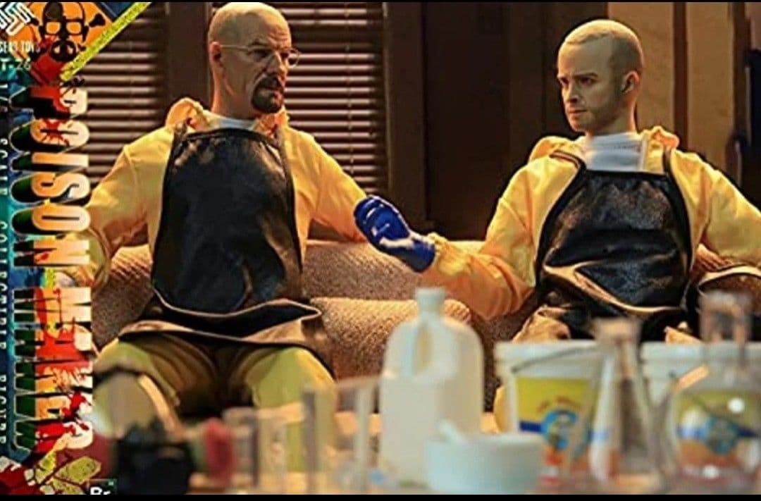 ハイゼンベルク　ジェシー　アクションフィギュア　２体セット　ブレイキング・バッド