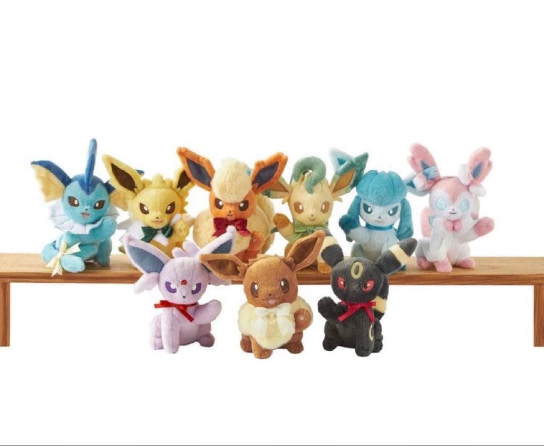 イーブイコレクション Eevee Collection 全9種類 ぬいぐるみ イーブイコレクション Eevee Collection 9種セット ぬいぐるみ