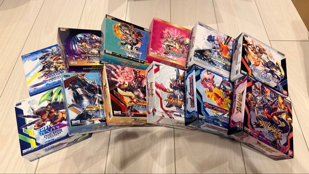 デジモンカードゲーム BT1~12 未開封ボックスセット