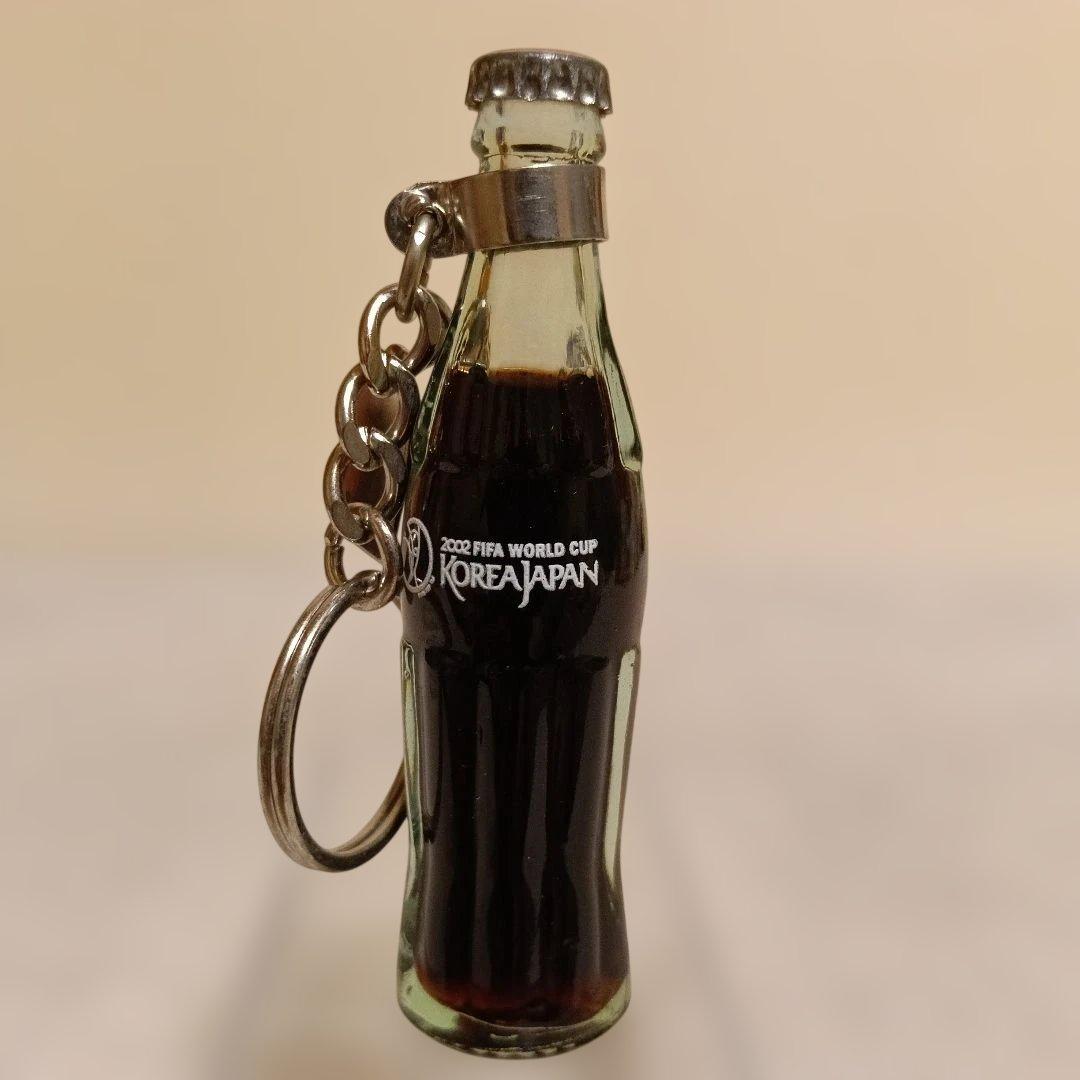 コカ・コーラ/2002FIFAワールドカップ・ボトルキーホルダー(未使用・美