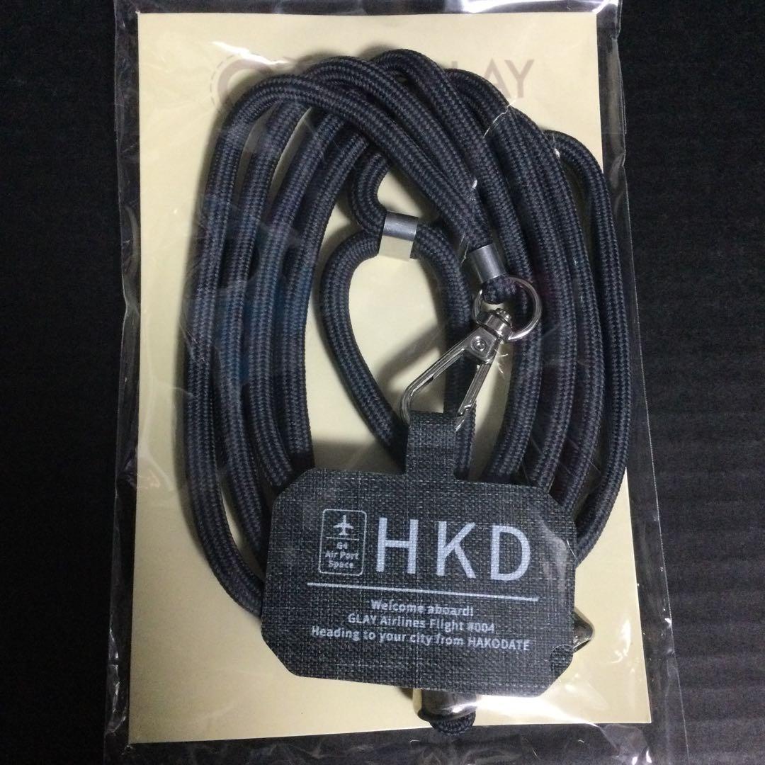 GLAY 函館空港限定品 スマホ ショルダー ストラップ（G4 Airline