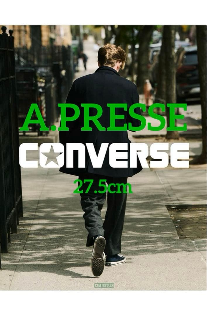 A.PRESSE × CONVERSE ALL STAR J HI 27.5cm