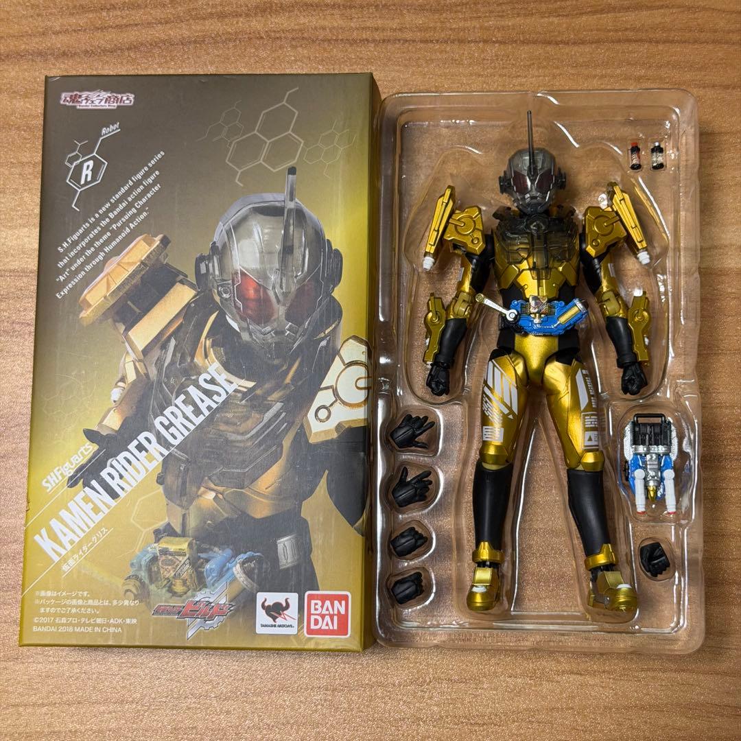 【中古美品】S.H.フィギュアーツ 仮面ライダーグリス レビュー】S.H.figuarts 仮面ライダーグリス : 関節フィギュア庫